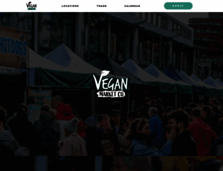 veganmarkets.co.uk screenshot