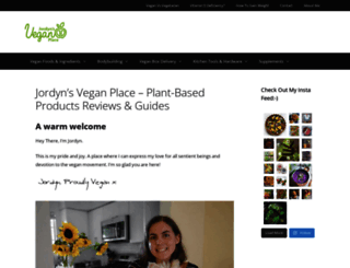 veganproducts.org screenshot