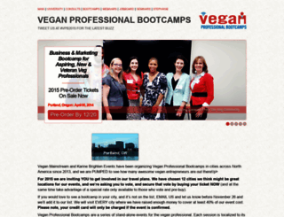 veganprofessionalbootcamps.com screenshot