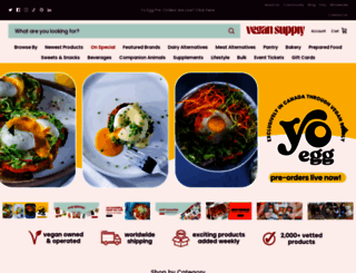 vegansupply.ca screenshot