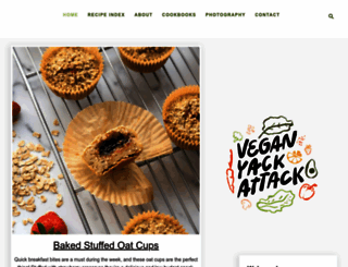 veganyackattack.com screenshot