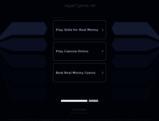 vegas7game.net screenshot