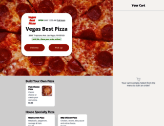 vegasbestpizza.com screenshot