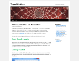 vegasbricklayer.com screenshot