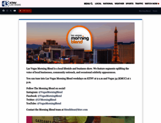 vegasmorningblend.com screenshot