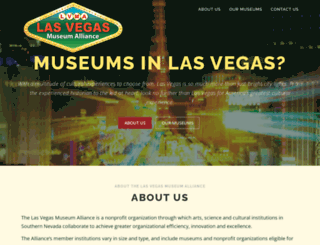 vegasmuseums.org screenshot