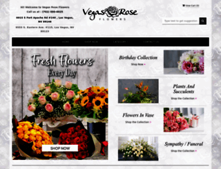vegasrose.com screenshot