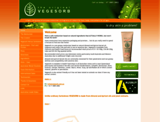 vegesorb.com.au screenshot