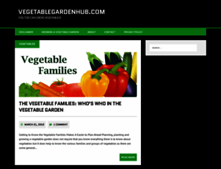 vegetablegardenhub.com screenshot