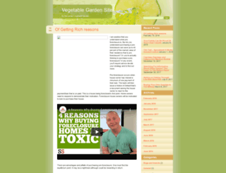 vegetablegardensite.com screenshot