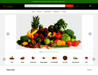 vegetableshoppy.com screenshot