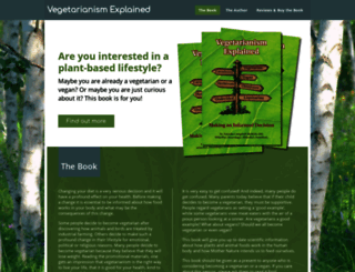 vegetarianismexplained.com screenshot