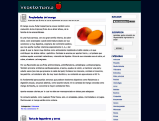 vegetomania.com screenshot