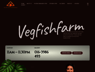 vegfishfarm.com screenshot