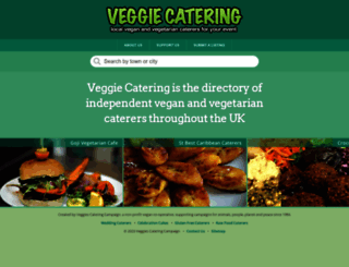 veggiecatering.org.uk screenshot