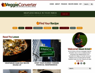 veggieconverter.com screenshot
