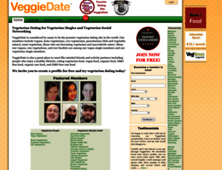 veggiedate.org screenshot