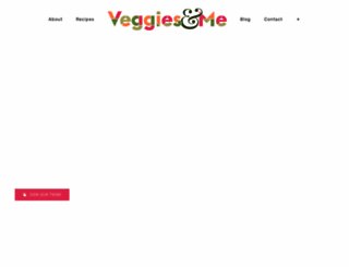 veggiesandme.com screenshot
