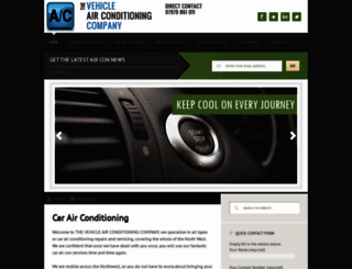 vehicle-airconditioning.co.uk screenshot