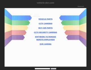 vehicle-dvr.com screenshot