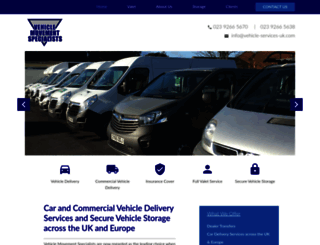 vehicle-services-uk.com screenshot