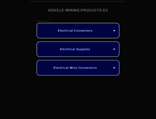 vehicle-wiring-products.eu screenshot