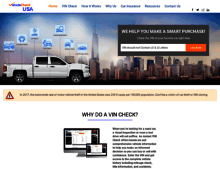 vehiclecheckusa.com screenshot