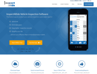 vehicleinspectionsoftware.com screenshot