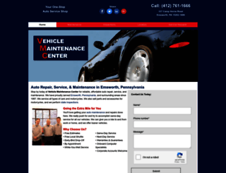 vehiclemaintenancecenterpa.com screenshot