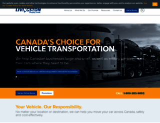 vehicletransportation.ca screenshot