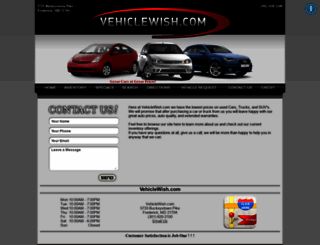 vehiclewish.com screenshot