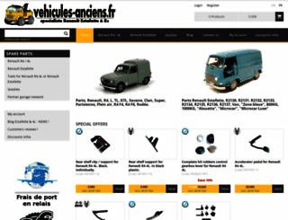 vehicules-anciens.fr screenshot