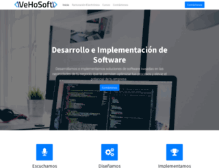 vehosoft.com screenshot