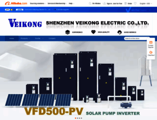 veikongelectric.en.alibaba.com screenshot