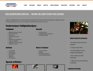 veiligheidswijzer.nl screenshot