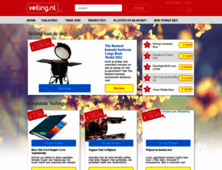 veiling.nl screenshot