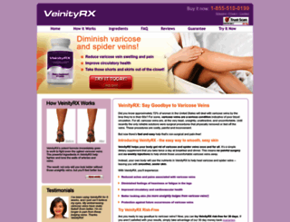 veinityrx.com screenshot