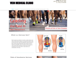 veinmedicalclinic.com screenshot