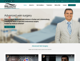veinsurgery.co.za screenshot