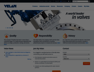 velan.com screenshot