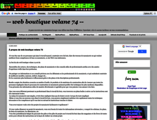 velane19.boosterblog.com screenshot