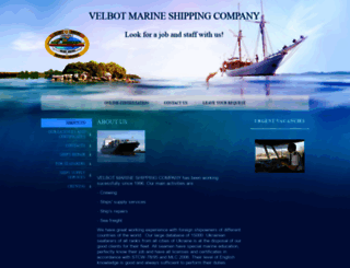 velbotmarine.com.ua screenshot