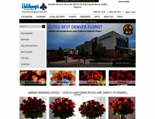veldkampsflowers.com screenshot
