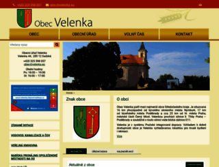 velenka.cz screenshot