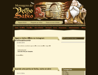 velhosabio.com.br screenshot