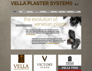 vellaplaster.com screenshot