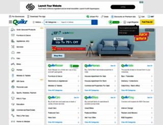 vellore.quikr.com screenshot