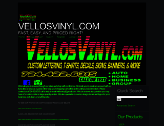vellosvinyl.com screenshot