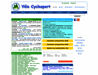 velo-cyclosport.com screenshot