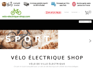 velo-electrique-shop.com screenshot